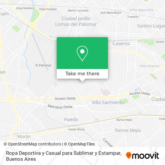 Ropa Deportiva y Casual para Sublimar y Estampar map