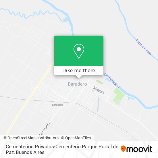 Mapa de Cementerios Privados-Cementerio Parque Portal de Paz