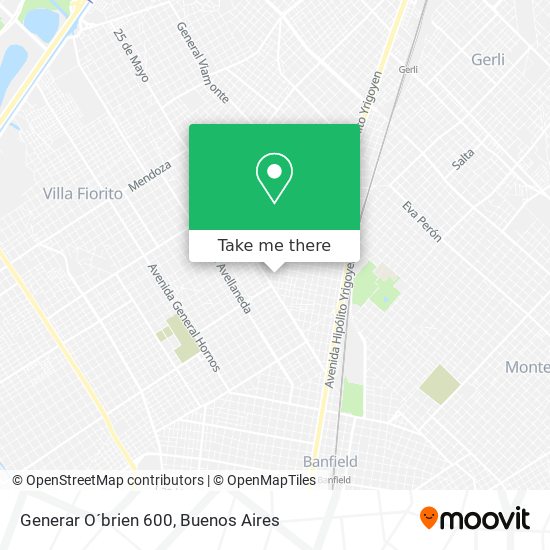 Generar O´brien  600 map