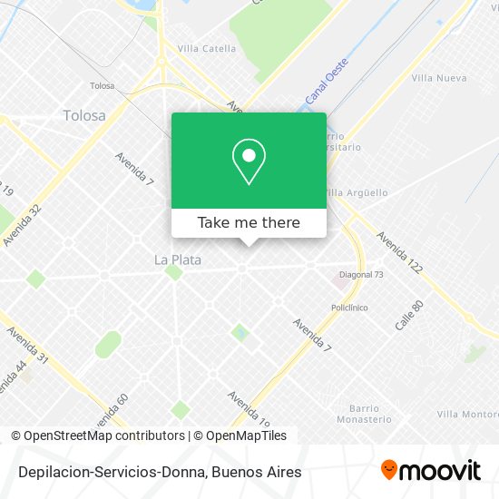Depilacion-Servicios-Donna map