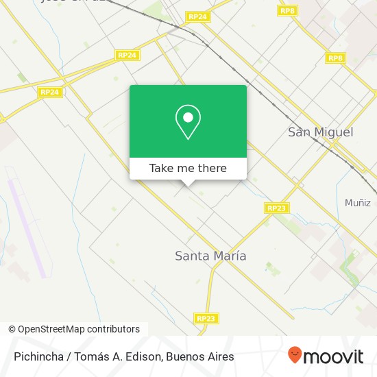 Pichincha / Tomás A. Edison map