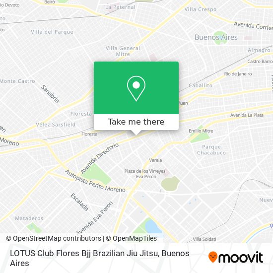 Mapa de LOTUS Club Flores Bjj Brazilian Jiu Jitsu