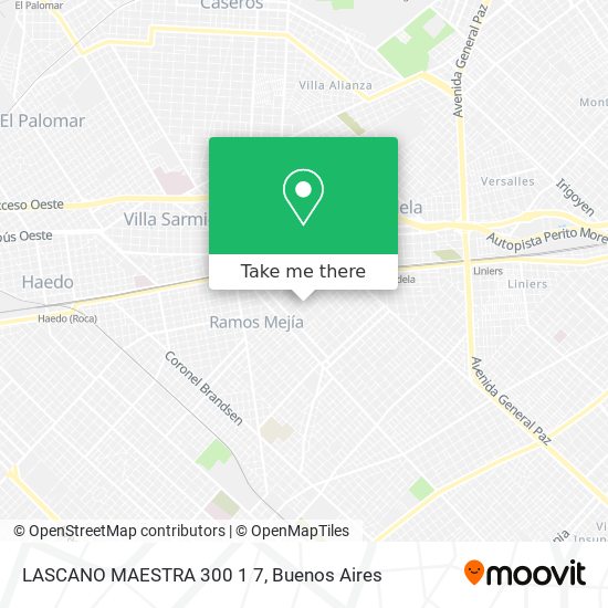 Mapa de LASCANO  MAESTRA 300 1 7