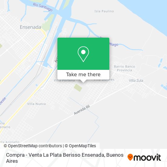 Mapa de Compra - Venta La Plata Berisso Ensenada