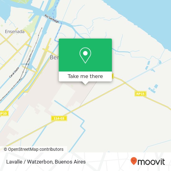 Lavalle / Watzerbon map
