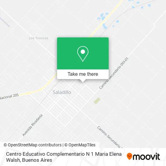 Centro Educativo Complementario N 1 Maria Elena Walsh map