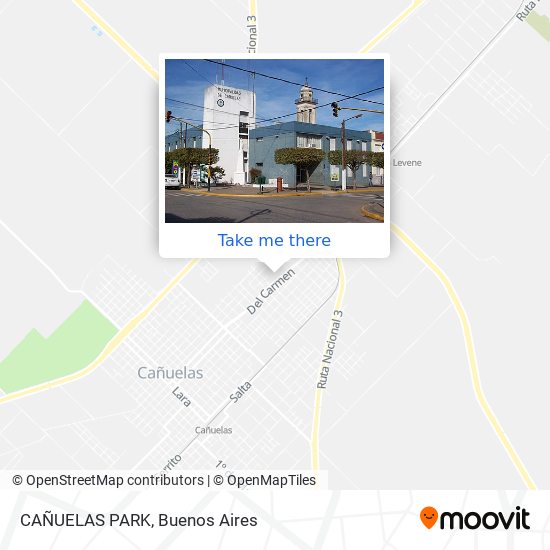 Mapa de CAÑUELAS PARK