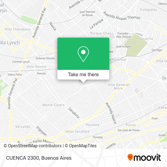 Mapa de CUENCA 2300