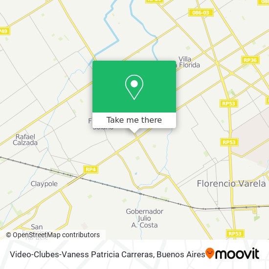 Video-Clubes-Vaness Patricia Carreras map