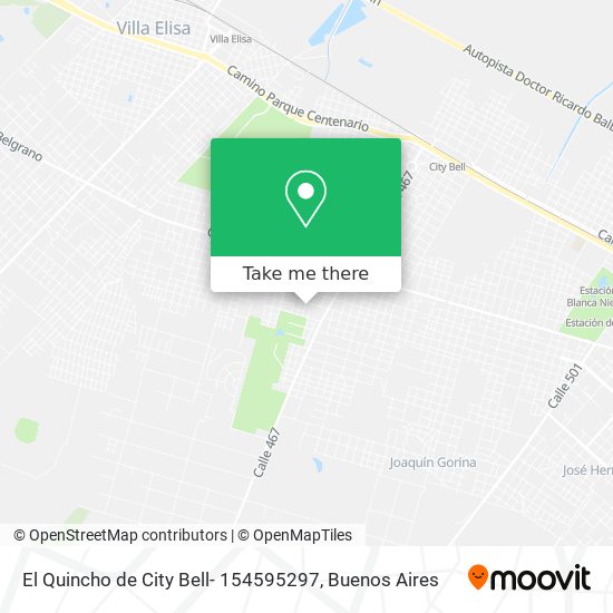 El Quincho de City Bell- 154595297 map