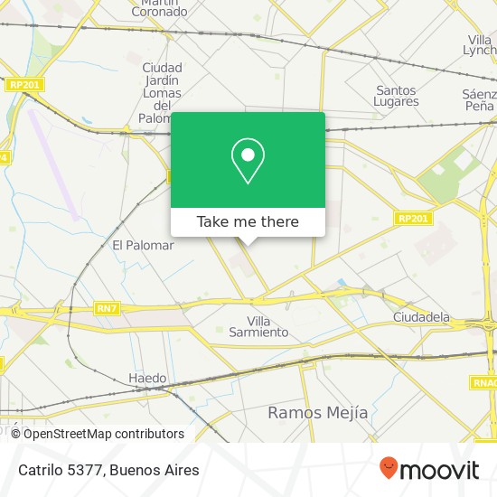 Catrilo 5377 map