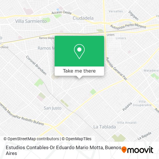 Estudios Contables-Dr Eduardo Mario Motta map