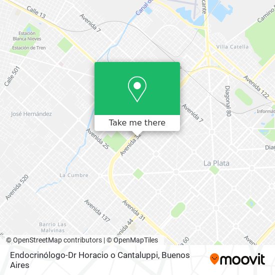 Endocrinólogo-Dr Horacio o Cantaluppi map