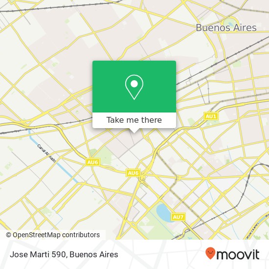 Jose Marti 590 map