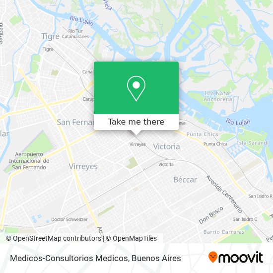 Mapa de Medicos-Consultorios Medicos