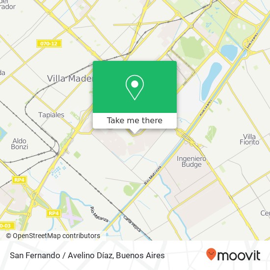 San Fernando / Avelino Díaz map