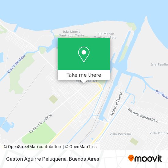 Mapa de Gaston Aguirre Peluqueria