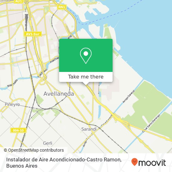 Instalador de Aire Acondicionado-Castro Ramon map