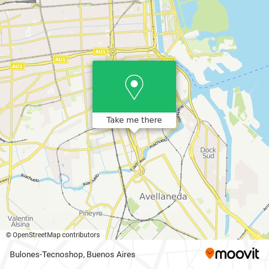 Bulones-Tecnoshop map