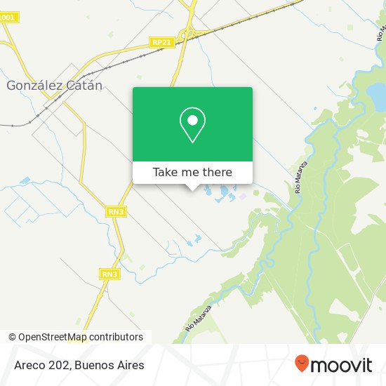 Areco 202 map