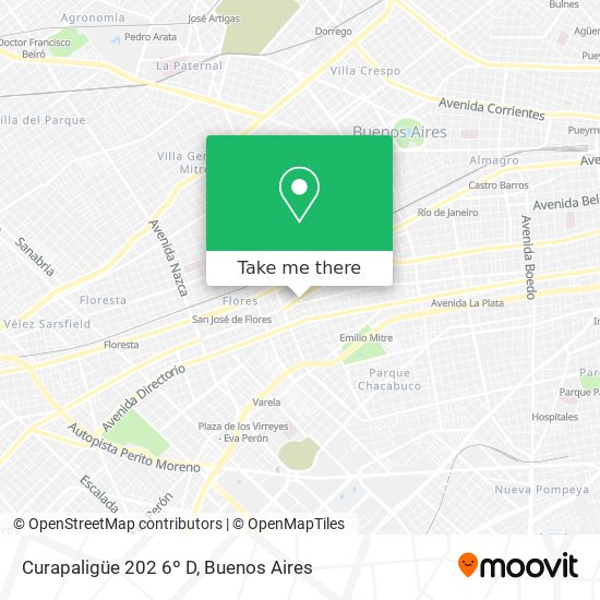 Mapa de Curapaligüe 202   6º D