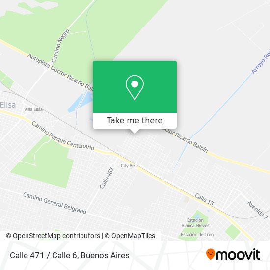 Calle 471 / Calle 6 map