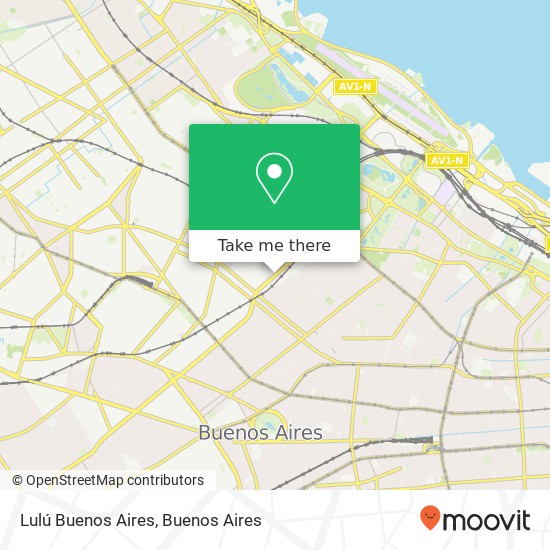 Lulú Buenos Aires map