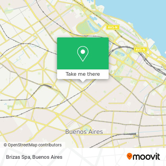 Brizas Spa map