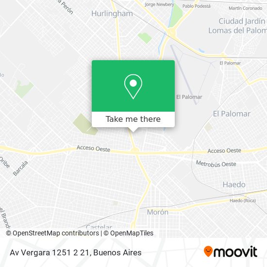 Mapa de Av  Vergara 1251  2 21