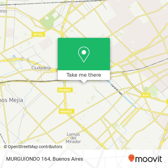 MURGUIONDO 164 map