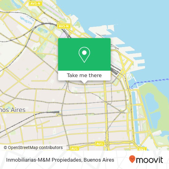 Inmobiliarias-M&M Propiedades map