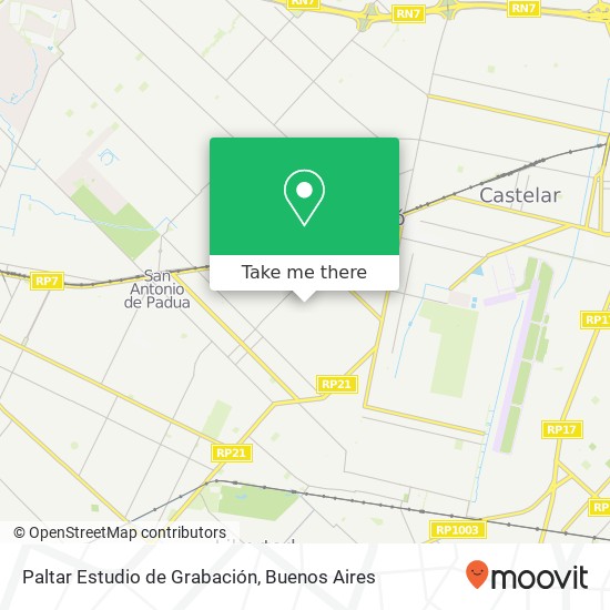 Paltar Estudio de Grabación map