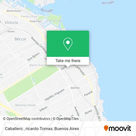 Mapa de Caballero , ricardo Tomas