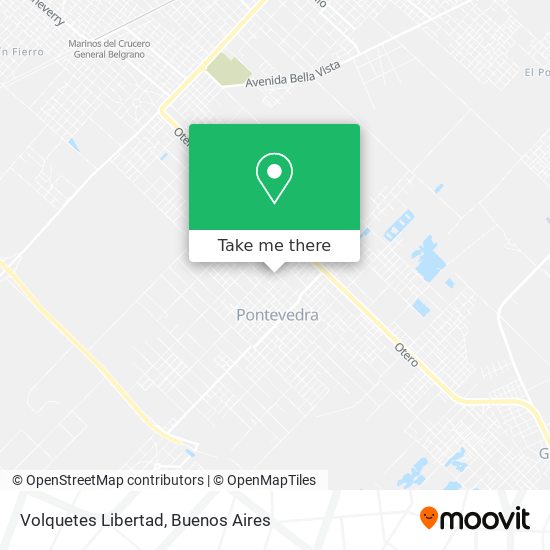 Volquetes Libertad map