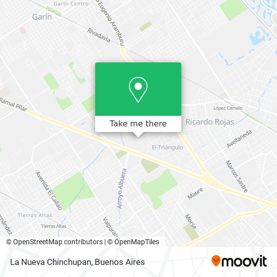 La Nueva Chinchupan map