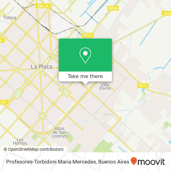 Profesores-Torbidoni Maria Mercedes map
