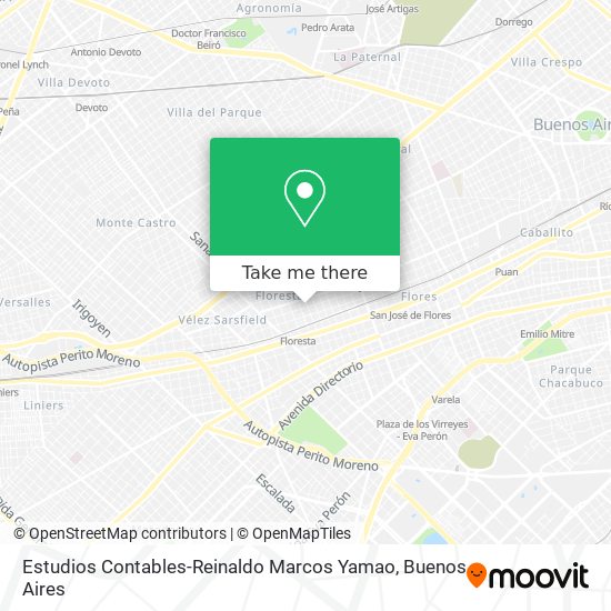 Estudios Contables-Reinaldo Marcos Yamao map