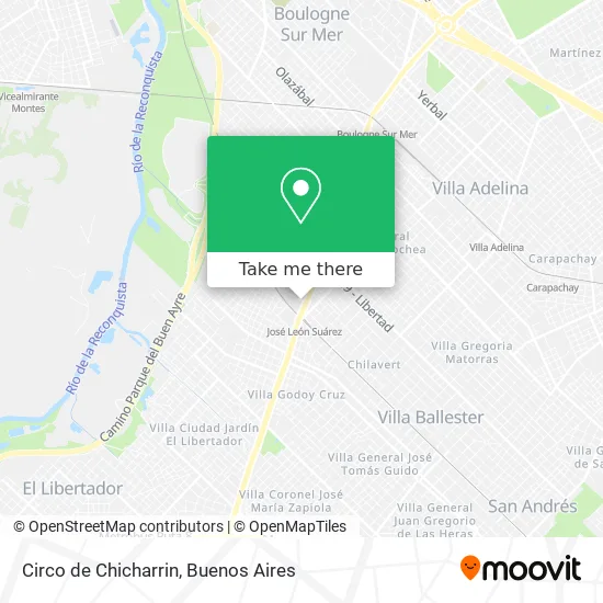 Circo de Chicharrin map