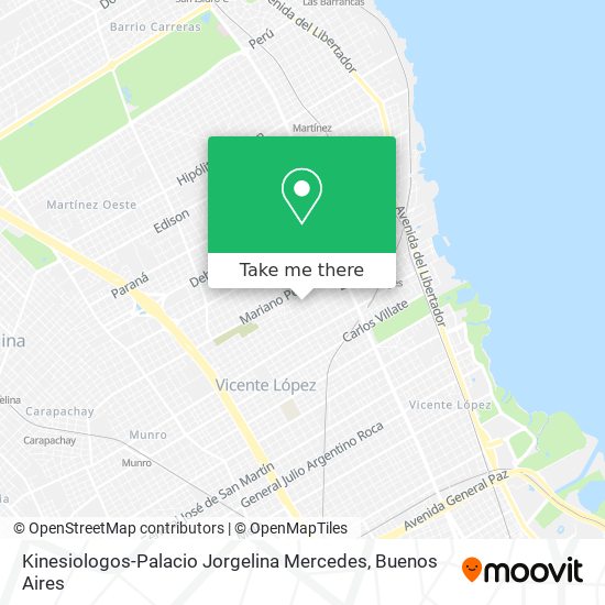Mapa de Kinesiologos-Palacio Jorgelina Mercedes