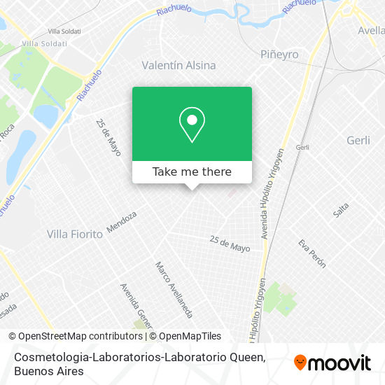 Mapa de Cosmetologia-Laboratorios-Laboratorio Queen