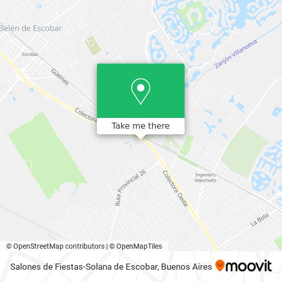 Salones de Fiestas-Solana de Escobar map