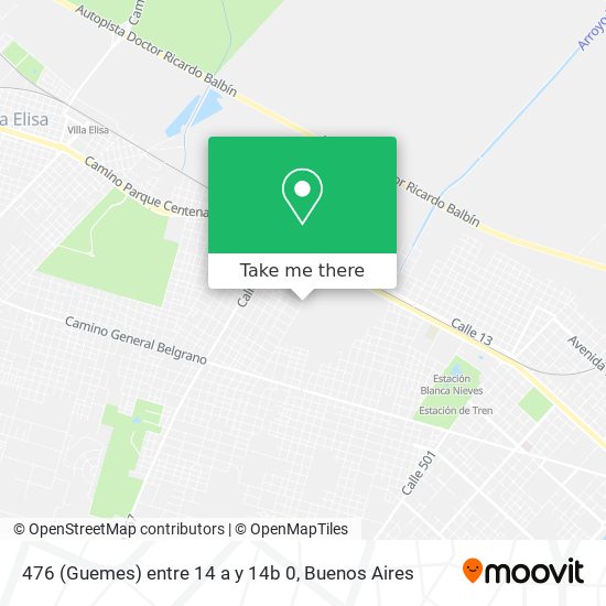 Mapa de 476 (Guemes) entre 14 a y 14b 0