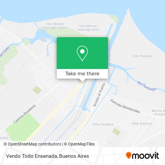 Vendo Todo Ensenada map