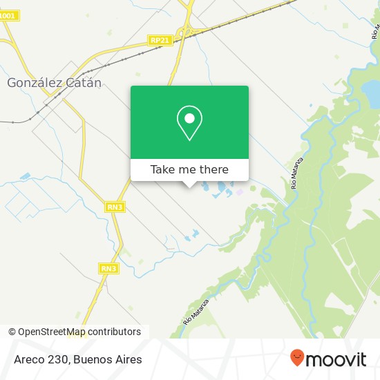 Areco 230 map