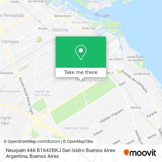 Mapa de Neuquén 446  B1642BKJ San Isidro  Buenos Aires  Argentina
