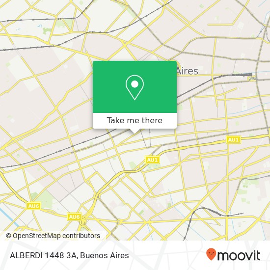 ALBERDI 1448  3A map