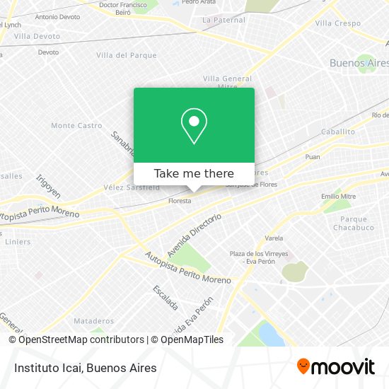 Mapa de Instituto Icai