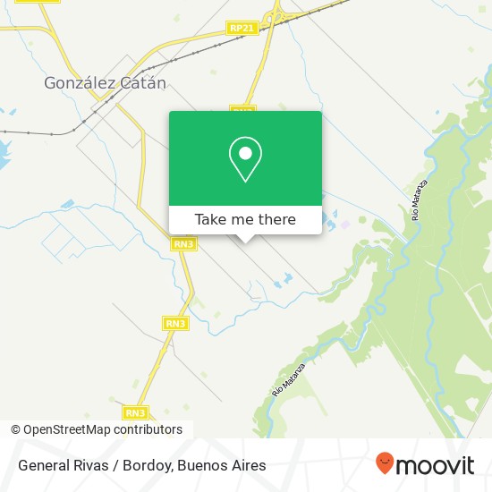 Mapa de General Rivas / Bordoy