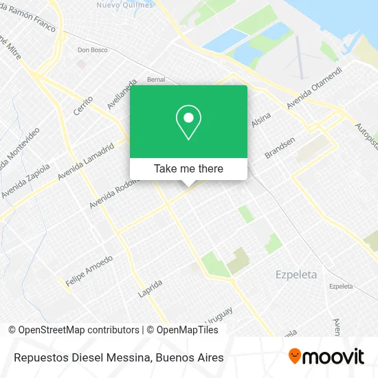 Repuestos Diesel Messina map