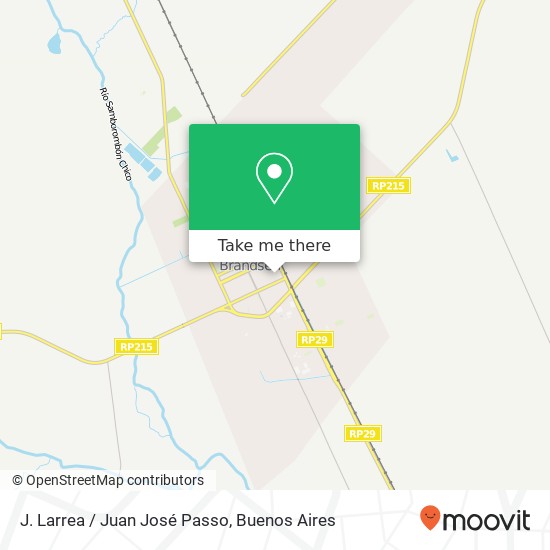 J. Larrea / Juan José Passo map
